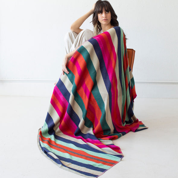 Desert Blanket - Indigo