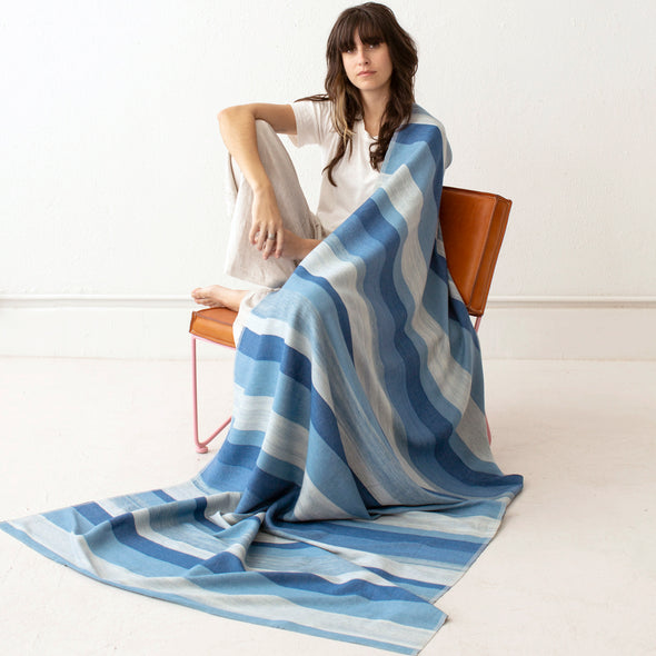 Desert Blanket - Faded Denim