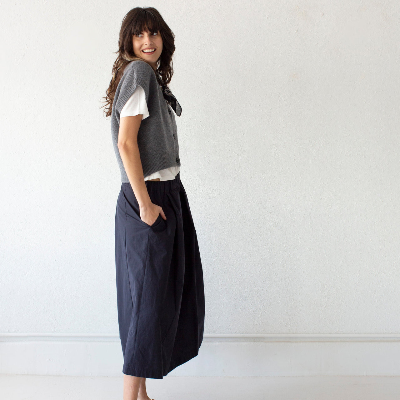 Nicholson & Nicholson Dolly Skirt - Navy