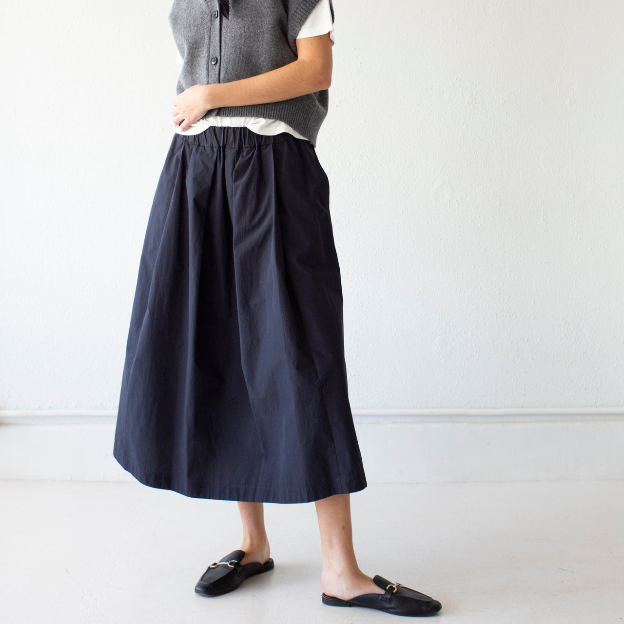 Nicholson & Nicholson Dolly Skirt - Navy