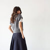 Nicholson & Nicholson - Zoe Gray Knitted Top