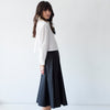 Nicholson & Nicholson Puzzle-Tro Skirt: Grey Pinstripe