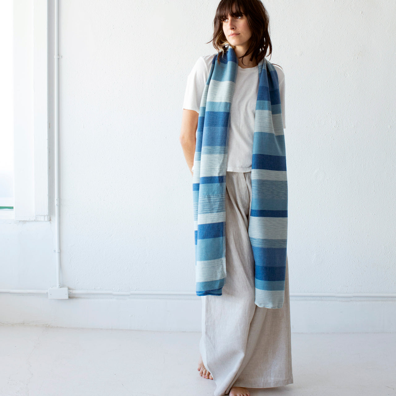 Desert Scarf - Faded Denim
