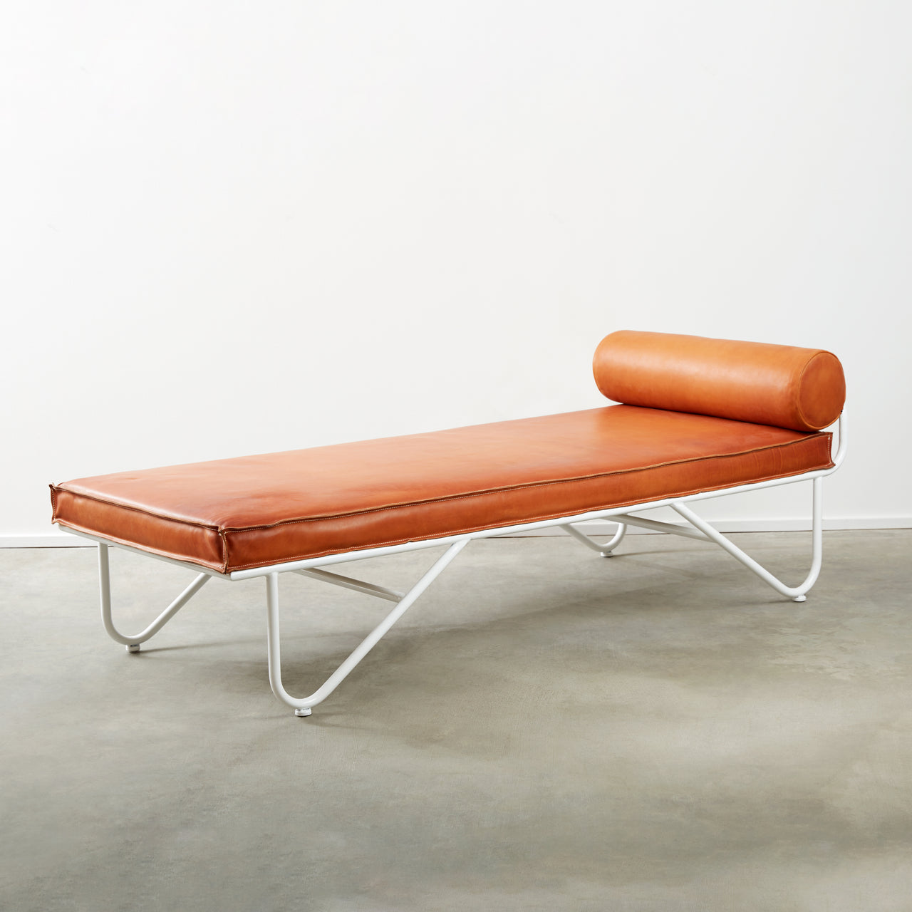 Saddle Leather Chaise