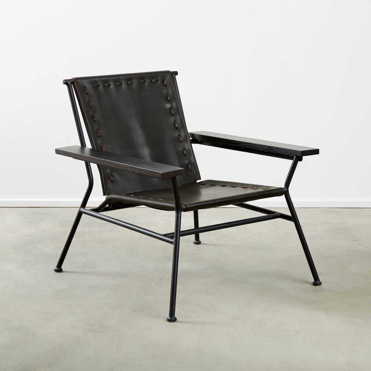 Saddle Leather Arm Chair