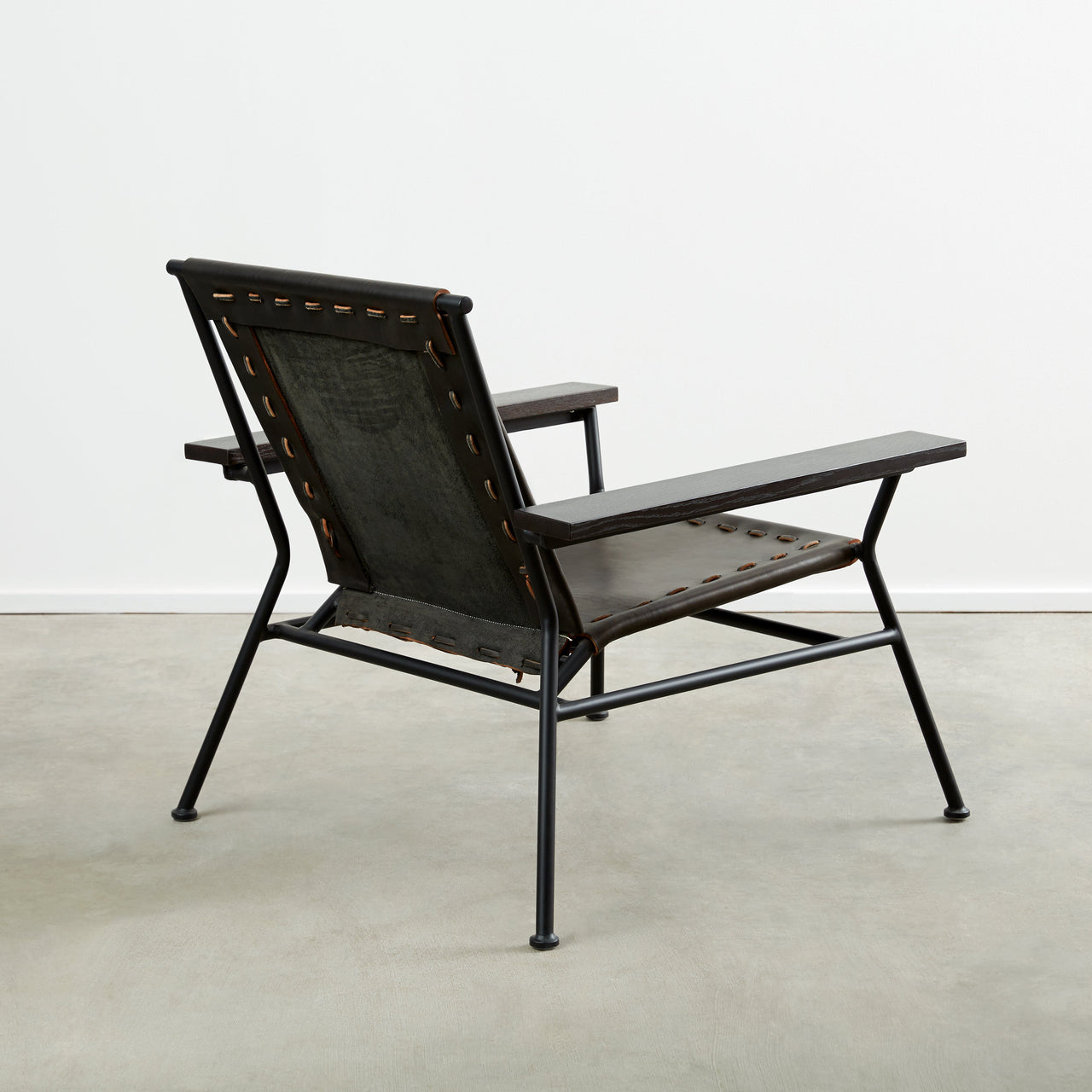 Saddle Leather Arm Chair