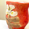 Vivian Pastor Flower Vase: Coral