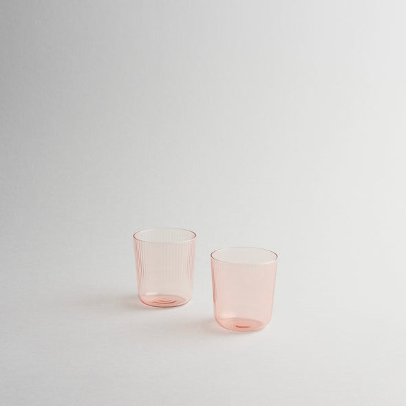 R+D LAB Luisa Vino Cups, Set of 2 - Cameo Pink