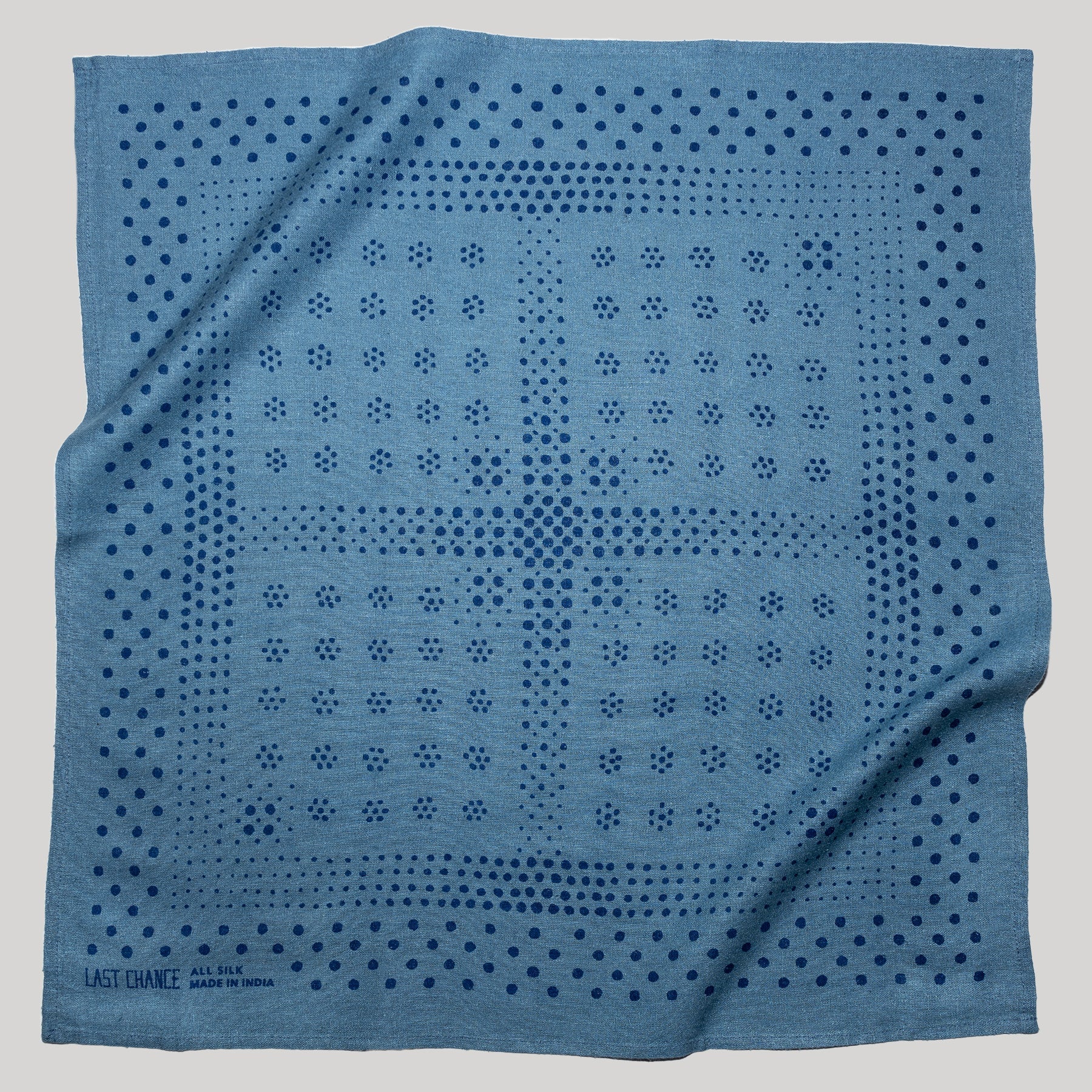 LCT Silk Bandana | Indigo – Garza Marfa