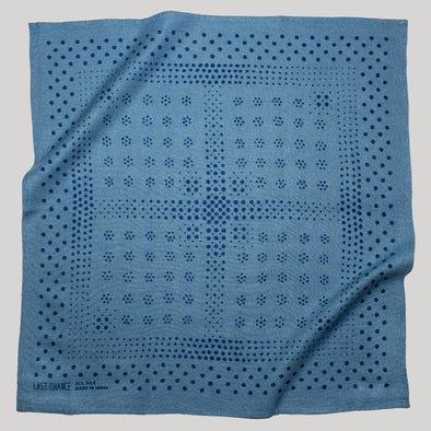 Silk Indigo Bandana