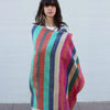 Desert Linen Shawl - Indigo
