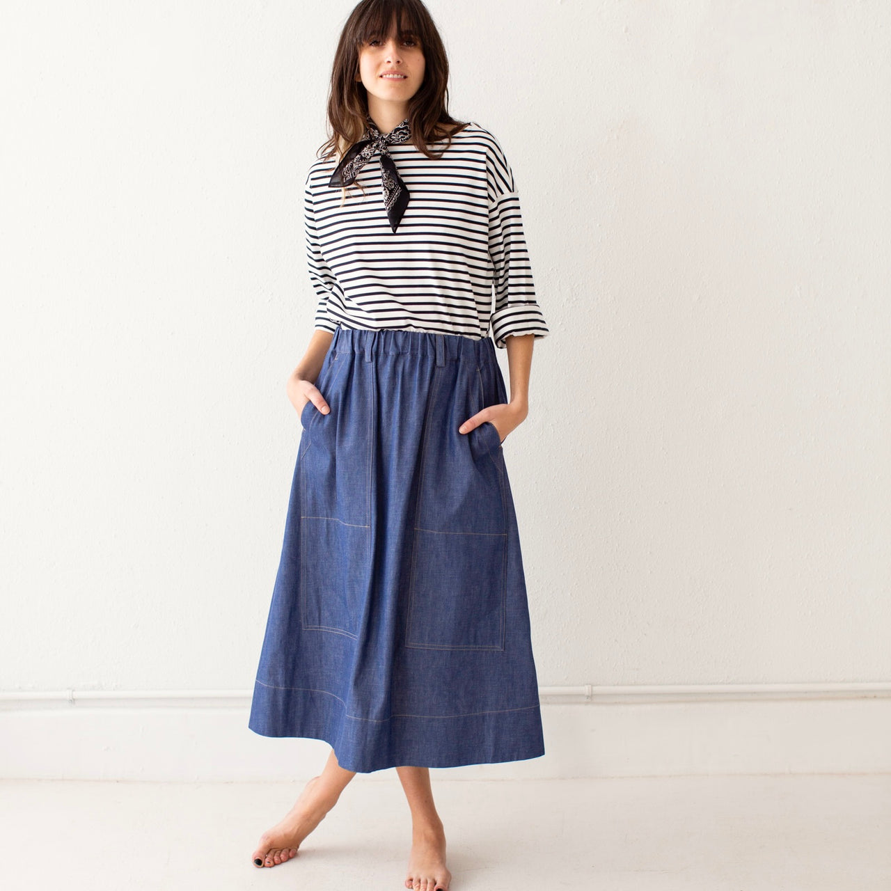Nicholson & Nicholson - Betty Denim Skirt