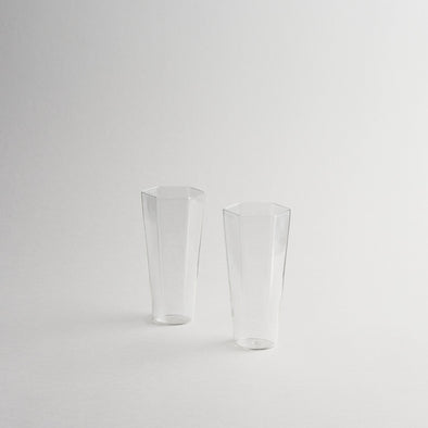 R+D LAB Nini Bevanda Set of 2- Clear