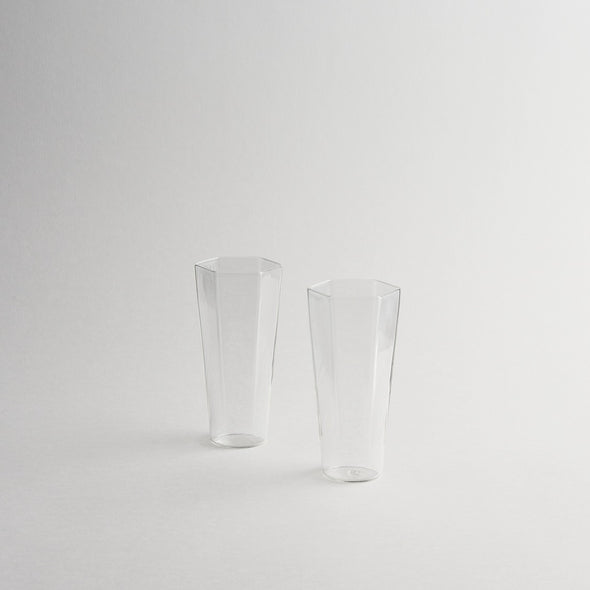 R+D LAB Nini Bevanda Set of 2- Clear