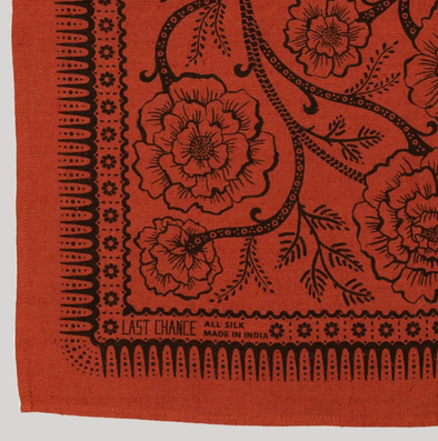 Silk Maddder Rambler Bandana