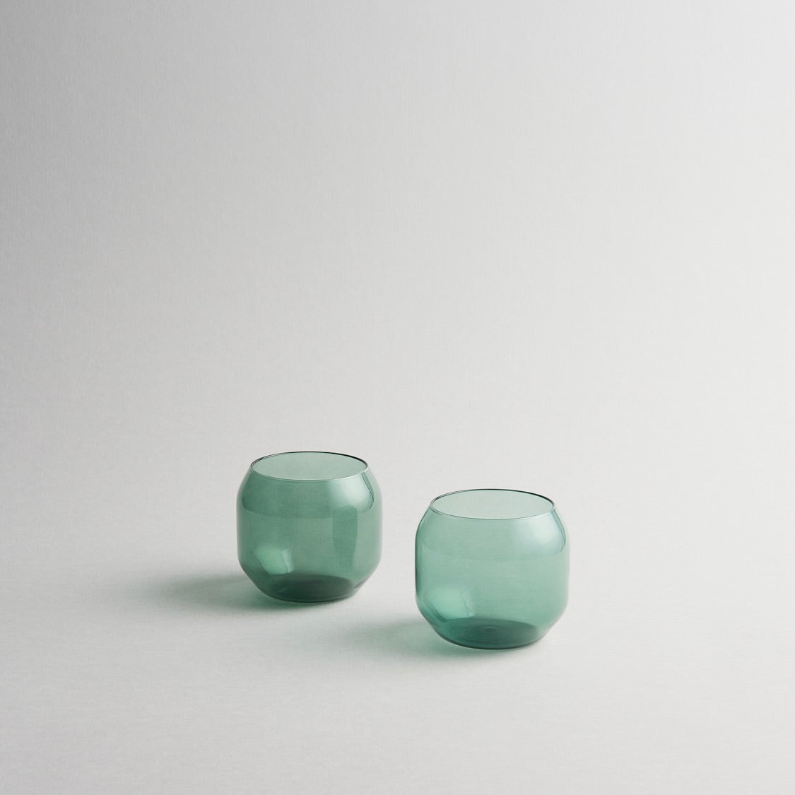 R+D LAB Velasca Acqua Tumblers, Set of 2: Slate Green