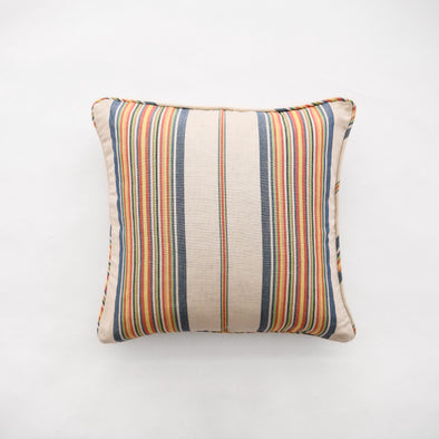20" Multi-Stripe Square Pillow