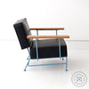 Saddle Leather Boxy Armchair Chairs