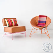 Saddle Leather Boxy Chair Chairs