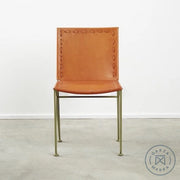 Saddle Leather Dining Chair Chairs