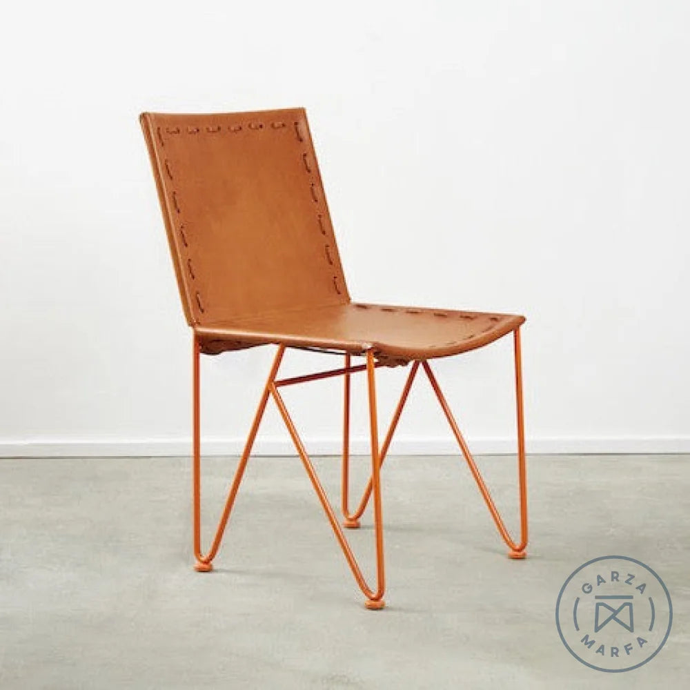 Saddle Leather Dining Chair Chairs