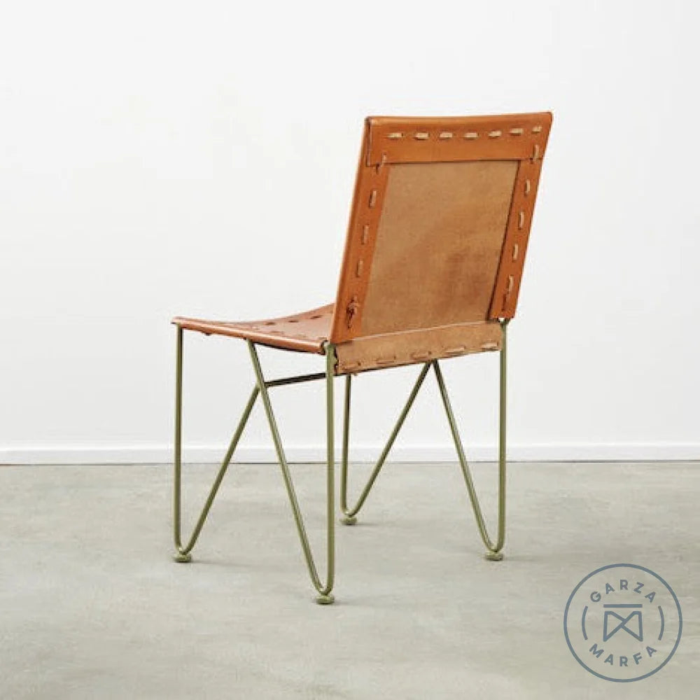 Saddle Leather Dining Chair Chairs