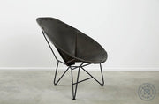 Saddle Leather Oval Chair Chairs