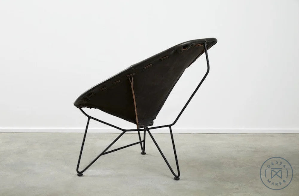 Saddle Leather Oval Chair Chairs