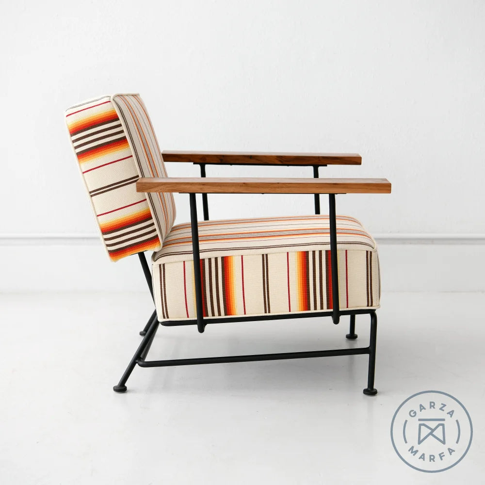 Boxy Armchair - Sunset Stripe - Thumbnail 2