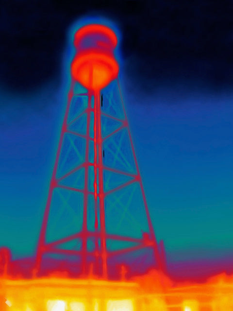 Nina Dietzel Borderlands (2024) Photograph - Water Tower