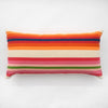 Rainbow Stripe Bolster Pillow - 14" x 28"