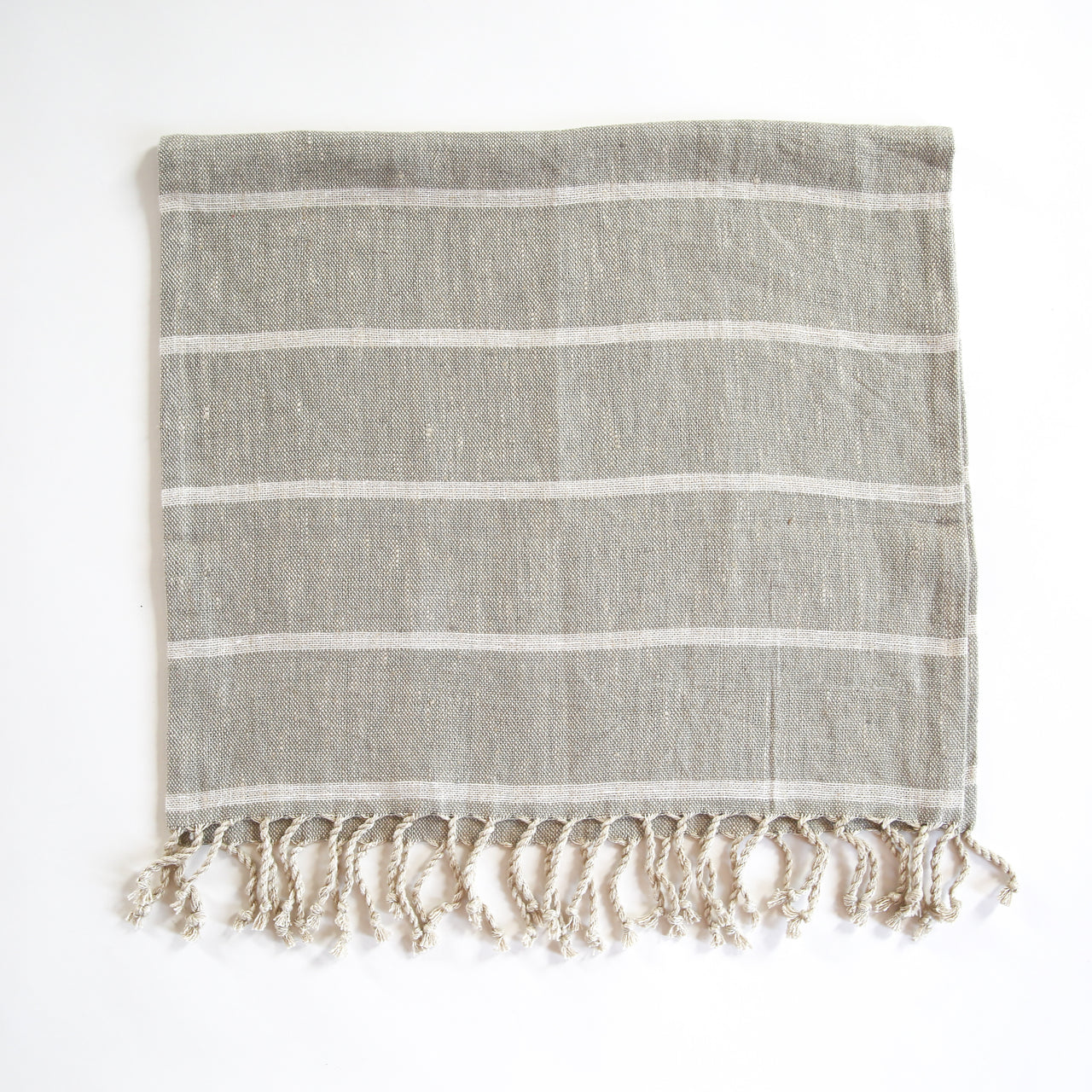 Linen Blanket Striped Hand Towel