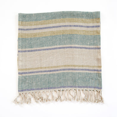 Linen Blanket Striped Hand Towel