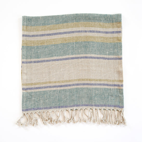 Linen Blanket Striped Hand Towel