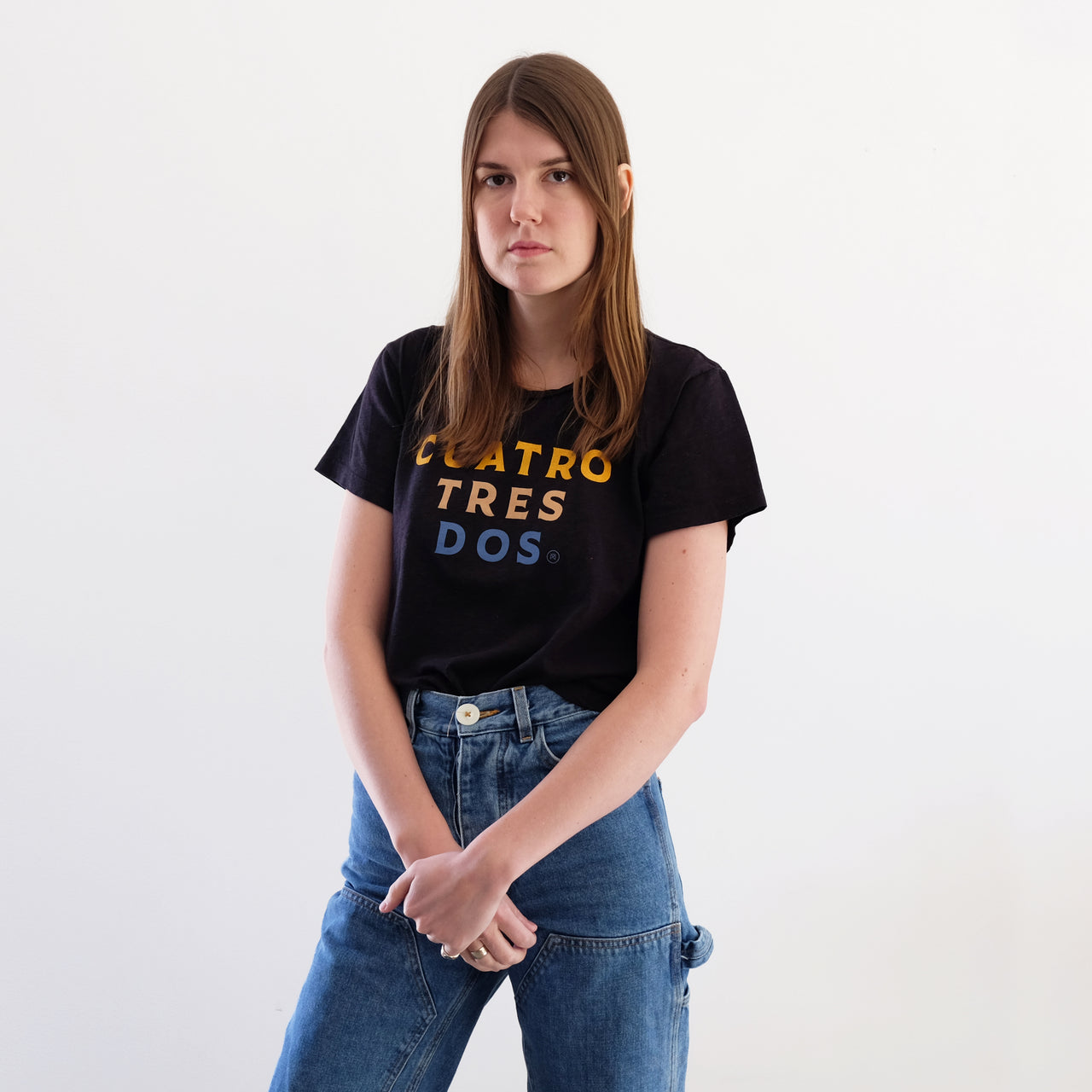 Garza Marfa Jungmaven 432 Black Womens Tee