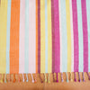 Striped Linen / Cotton Throw