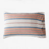 Linen and Cotton Multi Stripe Pillowcase