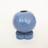 BZIPPY Clover Ball Vase - Mottled Blue
