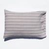 Linen and Cotton Small Ticking Pillowcase (More Colors Available)