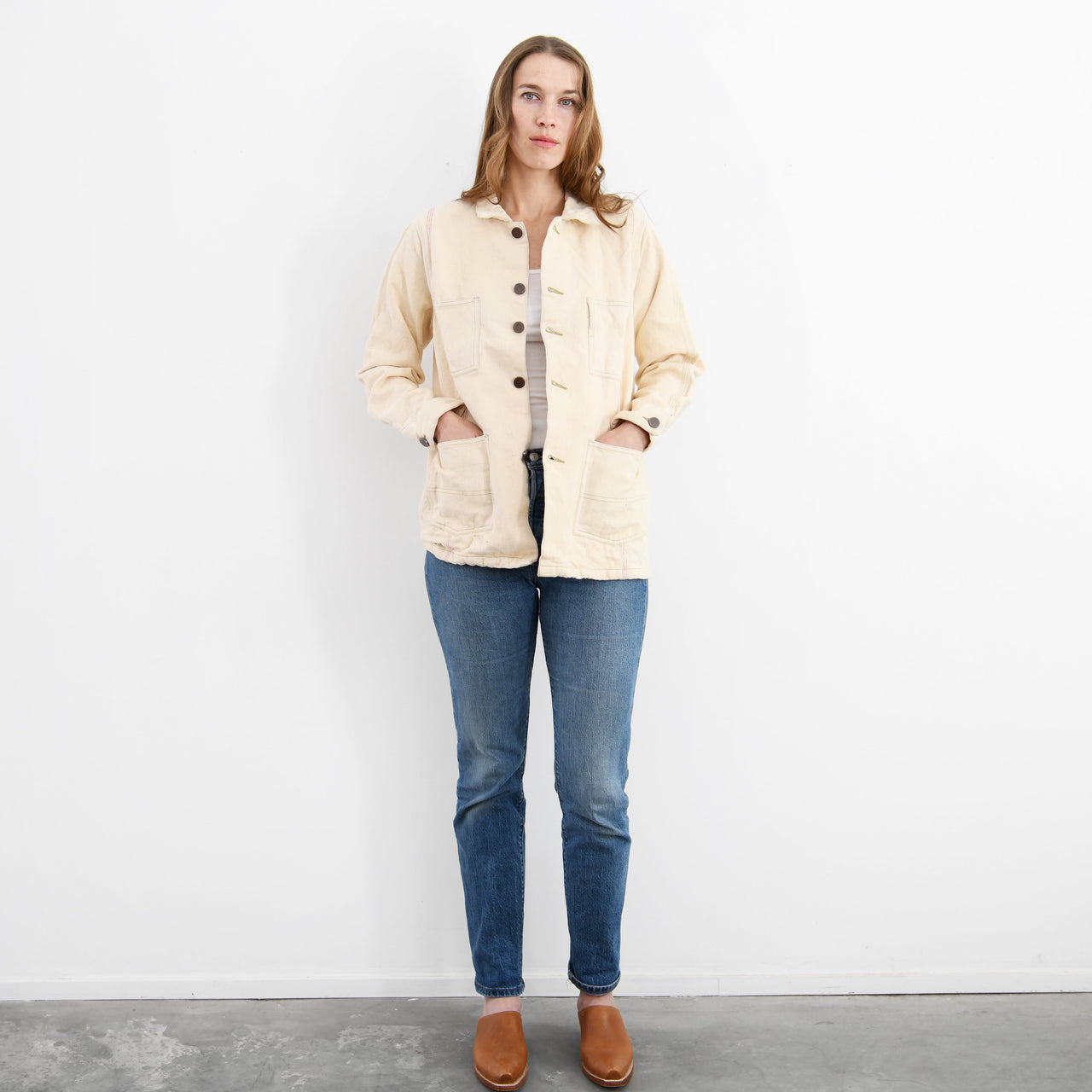 Auntie Oti Natural Denim Jacket