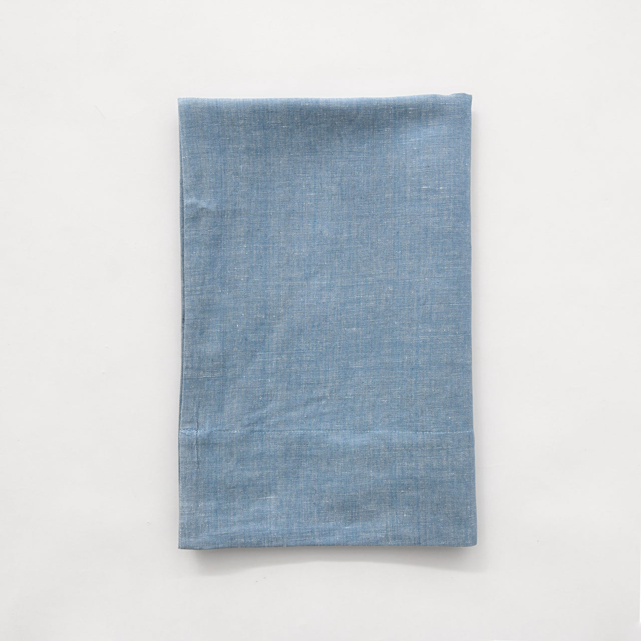 Garza Marfa Linen + Cotton 20 X 31" Pillowcase: Denim Blue