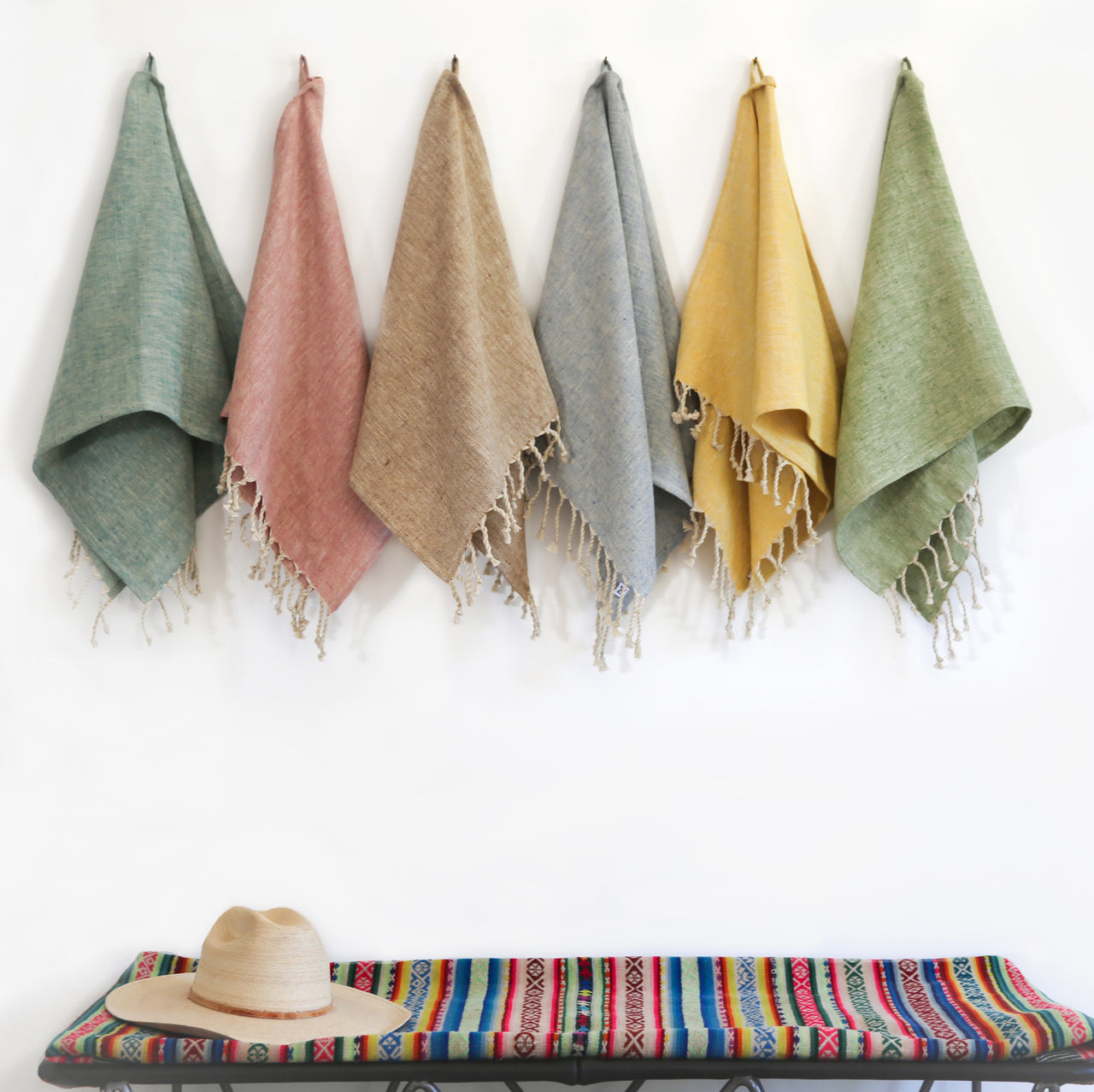 Linen Chambray Hand Towel