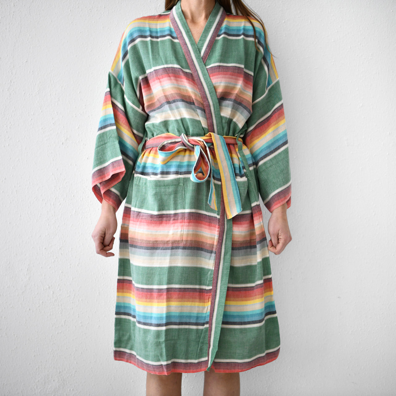 Kaftanese Cotton Gauze Robe : Sweetgrass