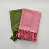 Linen + Cotton Hand Towel - Rosa