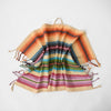 Linen + Cotton Hand Towel - Mini Rainbow Stripe