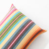 Linen + Cotton Mini Rainbow Stripe Pillowcase