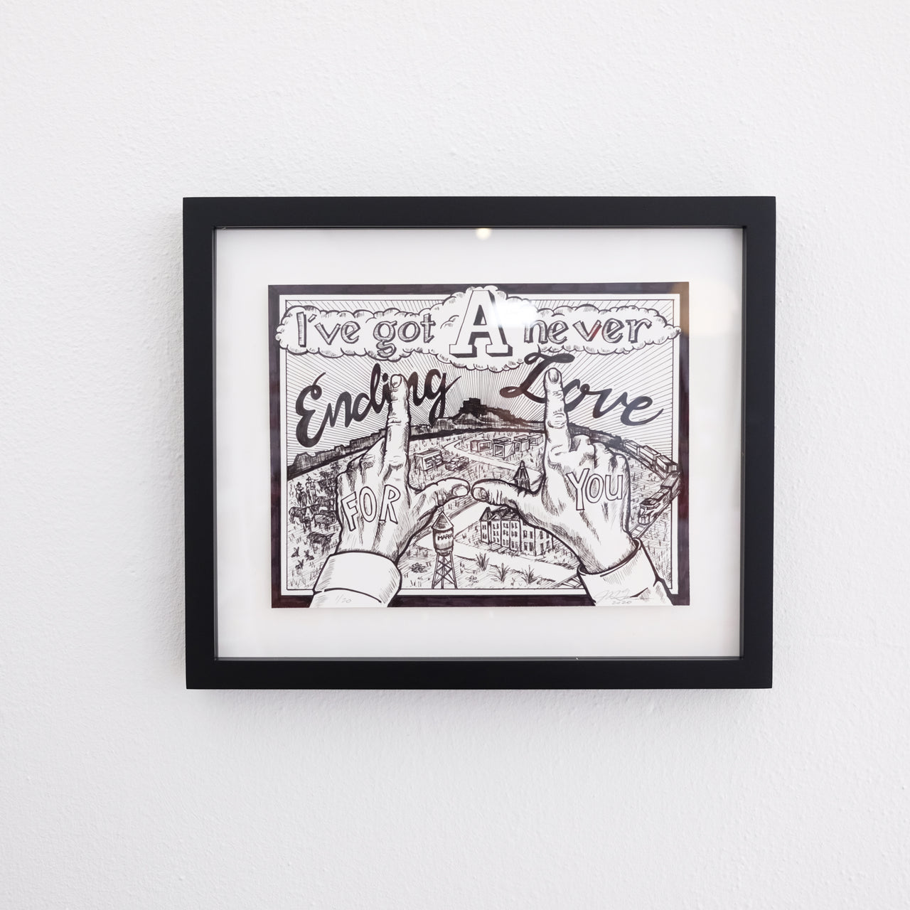 Jamey Garza Print -Never Ending
