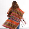 Desert Poncho - Orange