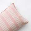 Peony Stripe Bolster With Piping