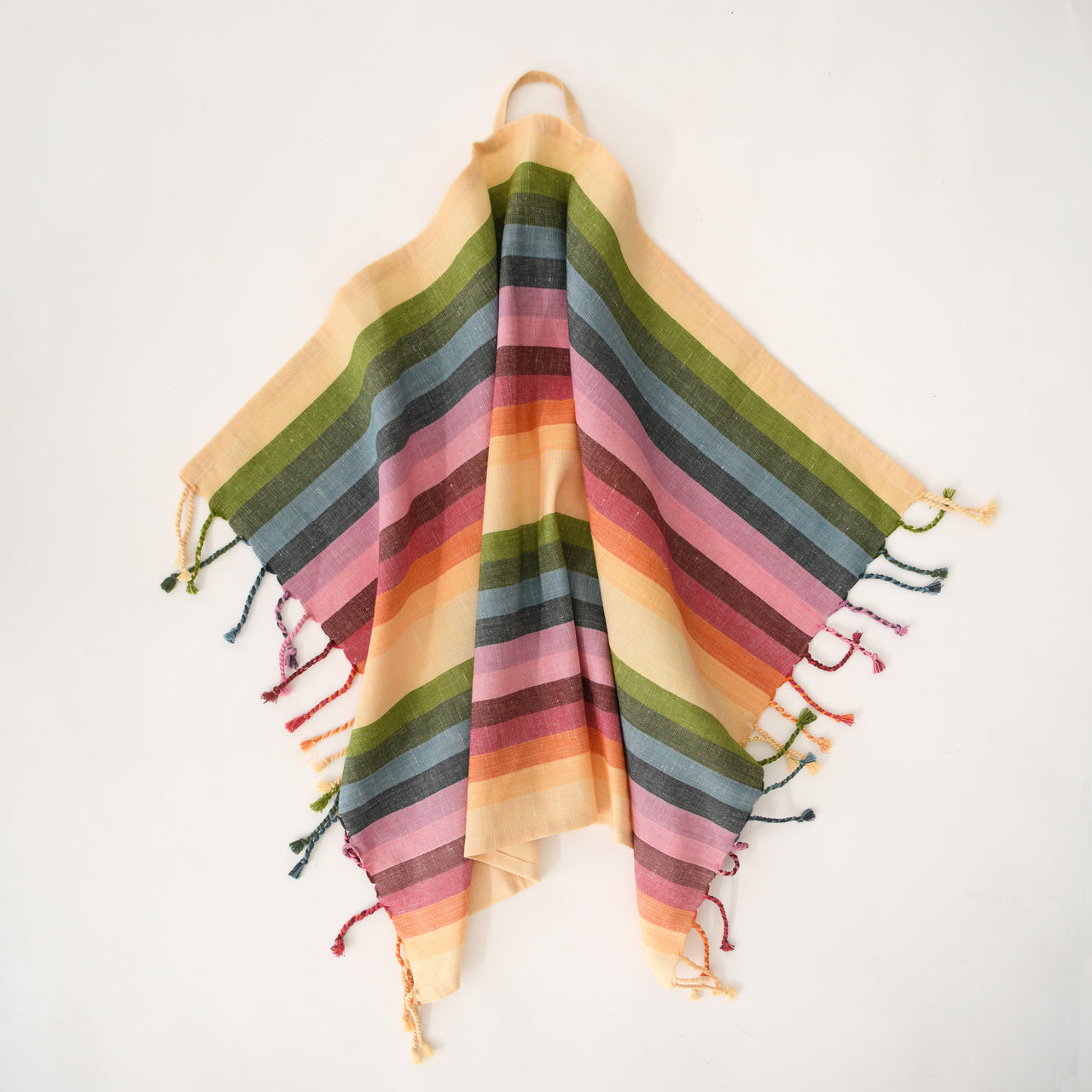 Linen + Cotton Hand Towel - Prism